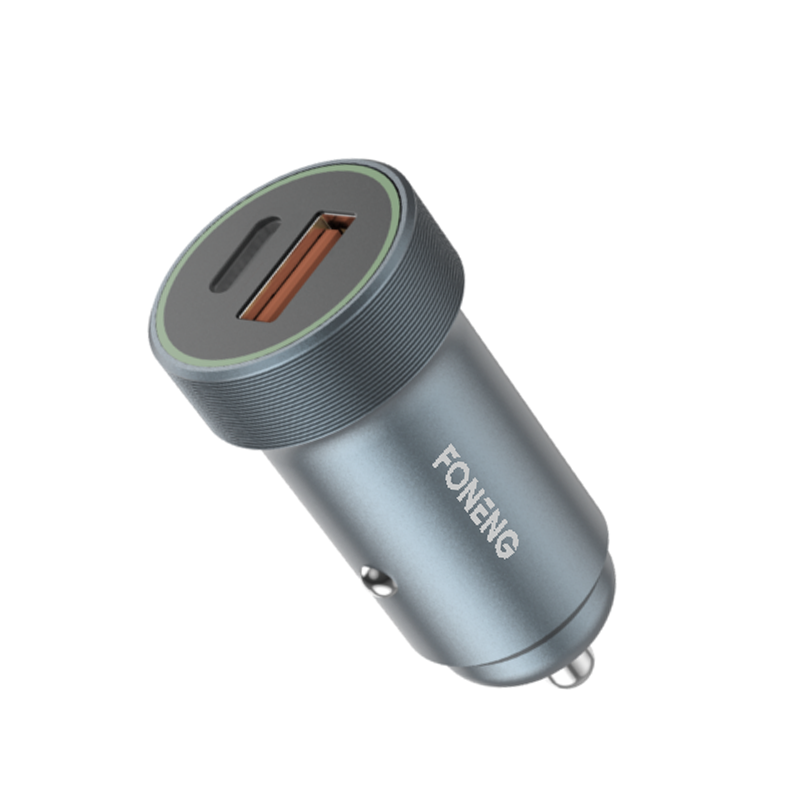 Foneng C16 QC+PD METAL CAR CHARGER KIT 18W Foneng C16 QC+PD METAL CAR CHARGER KIT 18W
